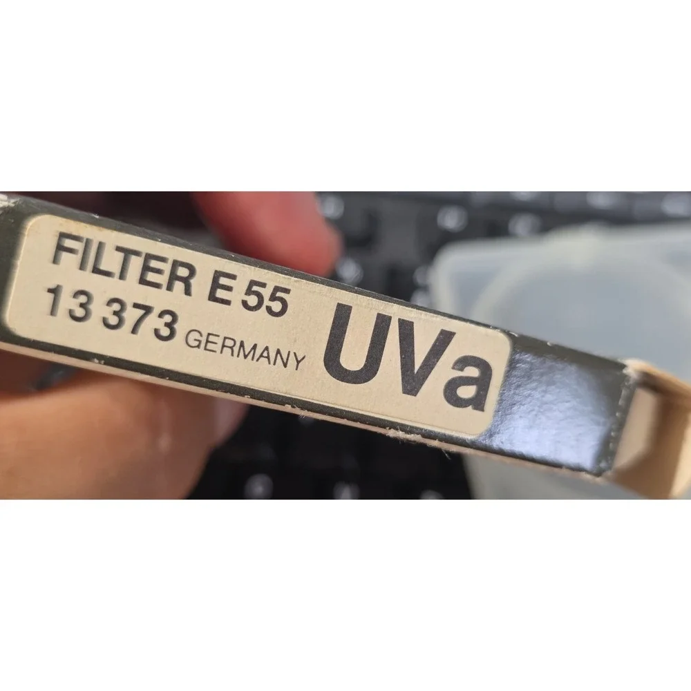 Leica Leitz E55 UVa Filter 13373 Germany Original Box and Case 55mm - no lens